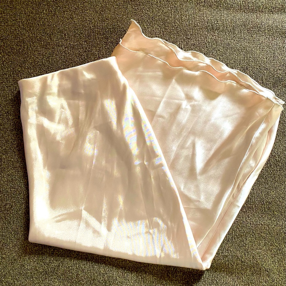 Gold silk skirt size XS